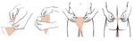 Load image into Gallery viewer, No-Line Classic Mens Hibue Strapless Thong

