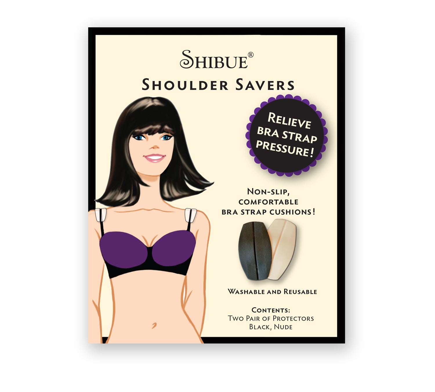 Cover Ups Silicone Shoulder Savers 2 Pack – Shibue Couture