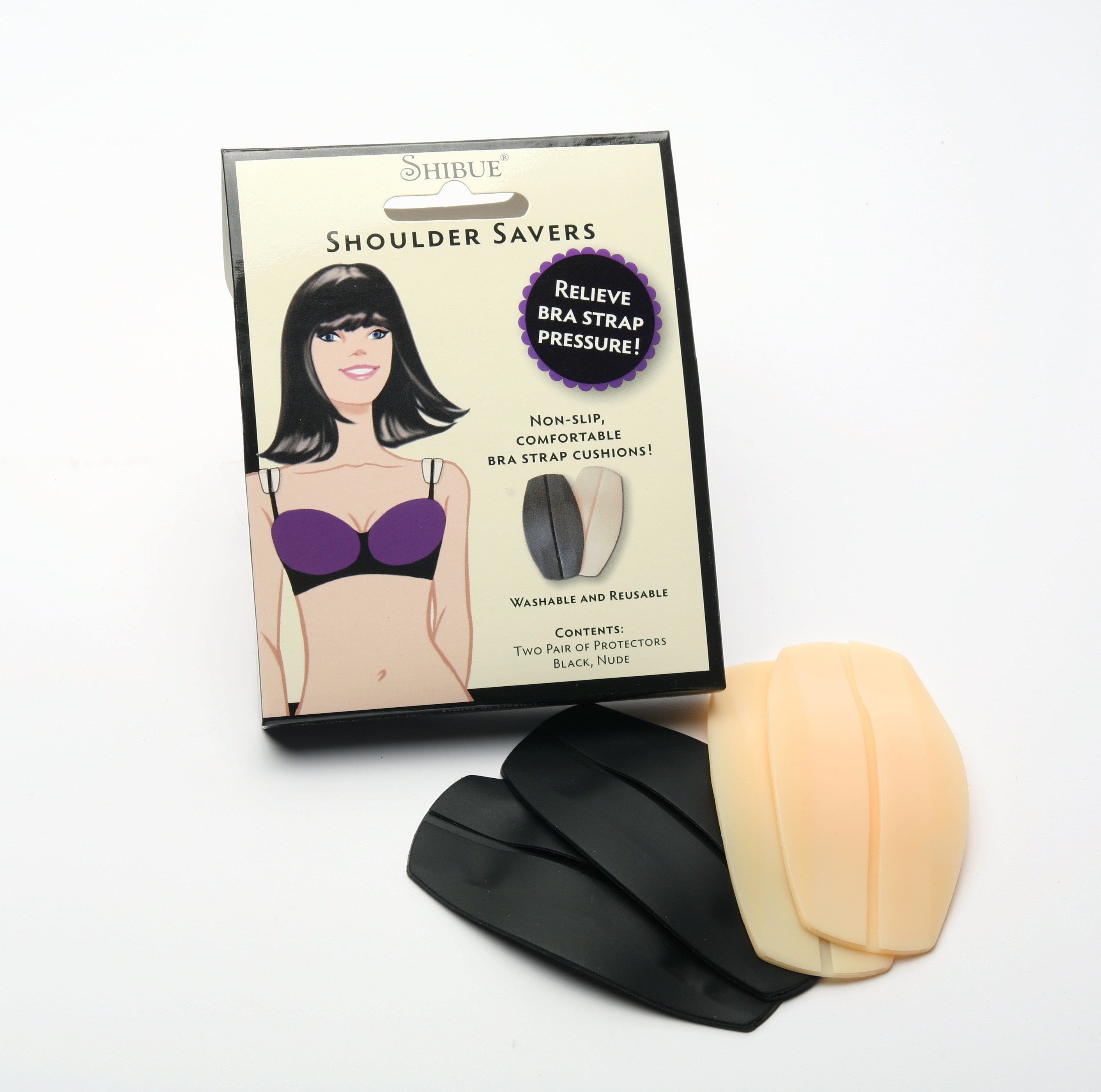 Cover Ups Silicone Shoulder Savers 2 Pack – Shibue Couture